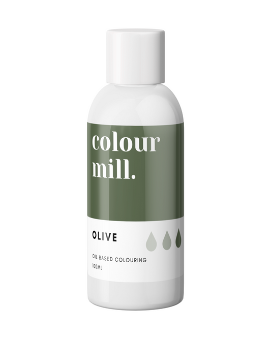 Oil Based Colouring 100ml Olive | Party Decoration®