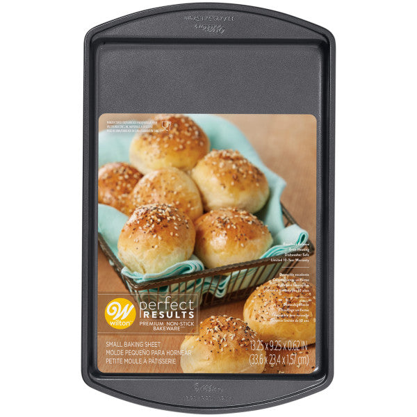 Wilton Perfect Results Premium Non-Stick Bakeware Small Cookie Pan, 13.25 x 9.25
