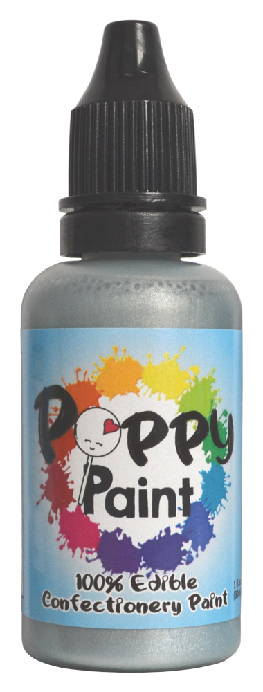 Poppy Paint Silver | Party Decoration®