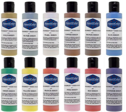 AmeriColor AmeriMist Color Sheen Air Bursh 4.5oz (select your color)
