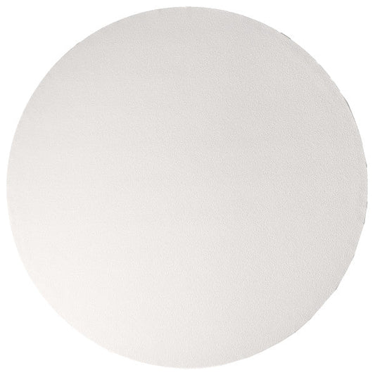 16" Round White Foil Cake Board Drum