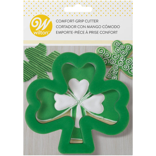 Wilton Shamrock Comfort-Grip Cookie Cutter