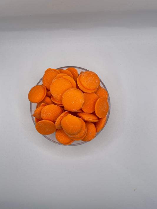 Merckens Chocolate Candy Melts Orange 5lbs | Party Decoration®