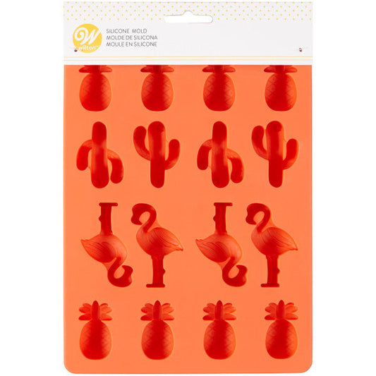 Wilton Silicone Tropical Candy Mold, 16-Cavity