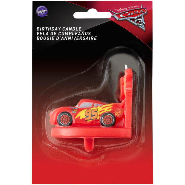 Wilton Disney Pixar Cars 3 Birthday Candle