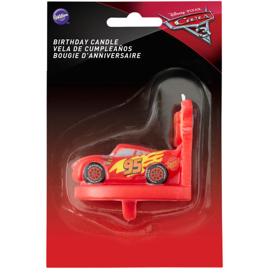 Wilton Disney Pixar Cars 3 Birthday Candle