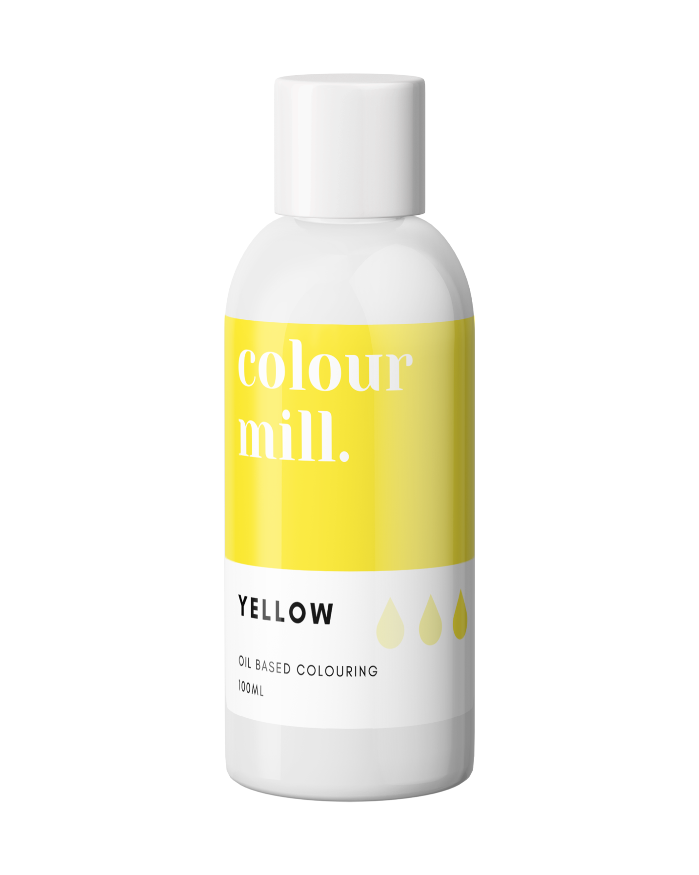 Oil Based Colouring 100ml Yellow | Party Decoration®